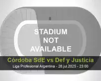Pronóstico Córdoba SdE Def y Justicia (28 julio 2025)