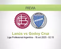 Lanús vs Godoy Cruz