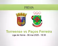 Pronóstico Torreense Paços Ferreira (08 marzo 2025)