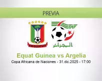 Equat Guinea vs Argelia