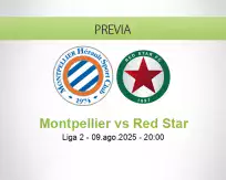 Pronóstico Montpellier Red Star (09 agosto 2025)