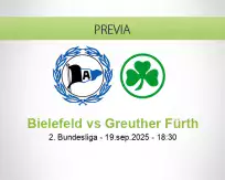 Pronóstico Bielefeld Greuther Fürth (19 septiembre 2025)
