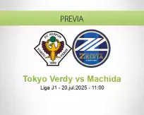 Pronóstico Tokyo Verdy Machida (20 julio 2025)