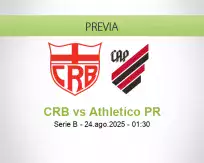 Pronóstico CRB Athletico PR (23 agosto 2025)