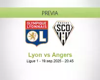Pronóstico Lyon Angers (19 septiembre 2025)