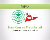 Pronóstico HamKam Fredrikstad (20 julio 2025)