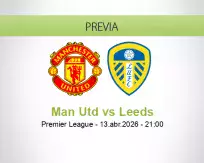 Man Utd vs Leeds