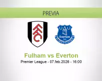 Pronóstico Fulham Everton (07 febrero 2026)