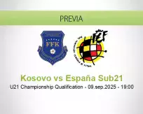 Pronóstico Kosovo España Sub21 (09 setiembre 2025)