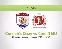 Pronóstico Connah's Quay Cardiff MU (13 septiembre 2025)