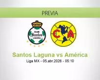 Santos Laguna vs América