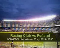 Pronóstico Racing Club Peñarol (19 agosto 2025)