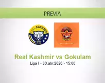 Real Kashmir vs Gokulam