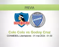 Colo Colo vs Godoy Cruz