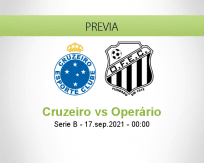 Pronóstico Cruzeiro Operário (16 septiembre 2021)