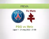 PSG vs Metz