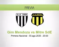 Pronóstico Gim Mendoza Mitre SdE (03 agosto 2025)