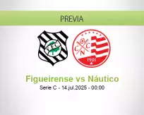 Pronóstico Figueirense Náutico (13 julio 2025)