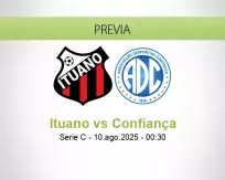 Pronóstico Ituano Confiança (09 agosto 2025)