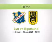 Pronóstico Lyn Egersund (19 agosto 2025)
