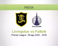 Pronóstico Livingston Falkirk (09 agosto 2025)