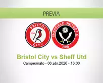 Pronóstico Bristol City Sheff Utd (06 abril 2026)