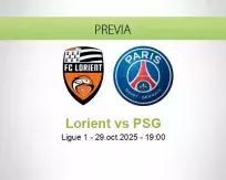 Lorient vs PSG