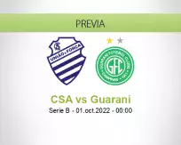 Pronóstico CSA Guarani (30 septiembre 2022)