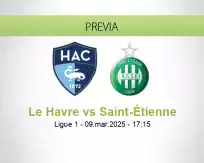 Pronóstico Le Havre Saint-Étienne (09 marzo 2025)