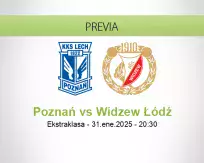 Pronóstico Poznań Widzew Łódź (31 enero 2025)