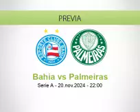 Bahia vs Palmeiras