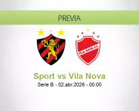 Pronóstico Sport Vila Nova (02 abril 2026)