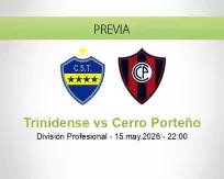 Trinidense vs Cerro Porteño