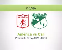 Pronóstico América Cali (07 septiembre 2025)