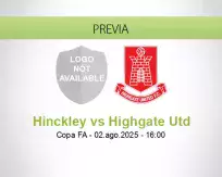 Pronóstico Hinckley Highgate Utd (02 agosto 2025)
