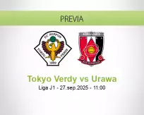 Pronóstico Tokyo Verdy Urawa (27 septiembre 2025)