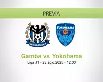 Pronóstico Gamba Yokohama (23 agosto 2025)