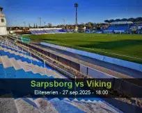 Pronóstico Sarpsborg Viking (27 septiembre 2025)