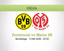 Dortmund vs Mainz 05