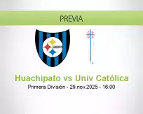 Huachipato vs Univ Católica