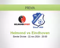 Pronóstico Helmond Eindhoven (22 noviembre 2024)