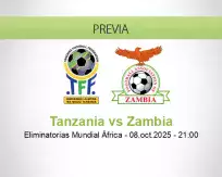 Tanzania vs Zambia