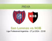 San Lorenzo vs NOB