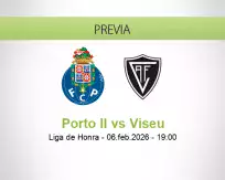 Pronóstico Porto II Viseu (06 febrero 2026)