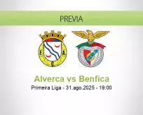 Pronóstico Alverca Benfica (31 agosto 2025)