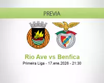 Rio Ave vs Benfica