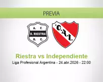 Riestra vs Independiente