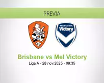 Brisbane vs Mel Victory