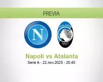 Pronóstico Napoli Atalanta (22 noviembre 2025)