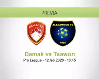 Damak vs Taawon
